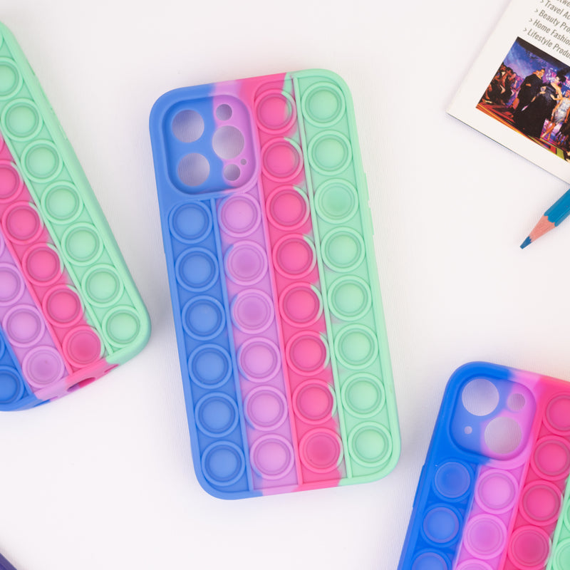 Apple iPhone Intense Pop It Premium Soft Silicone Case Mobile Phone Cases June Trading