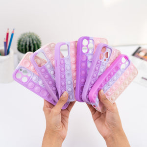 Apple iPhone Cute Pop It Premium Soft Silicone Case Mobile Phone Cases June Trading