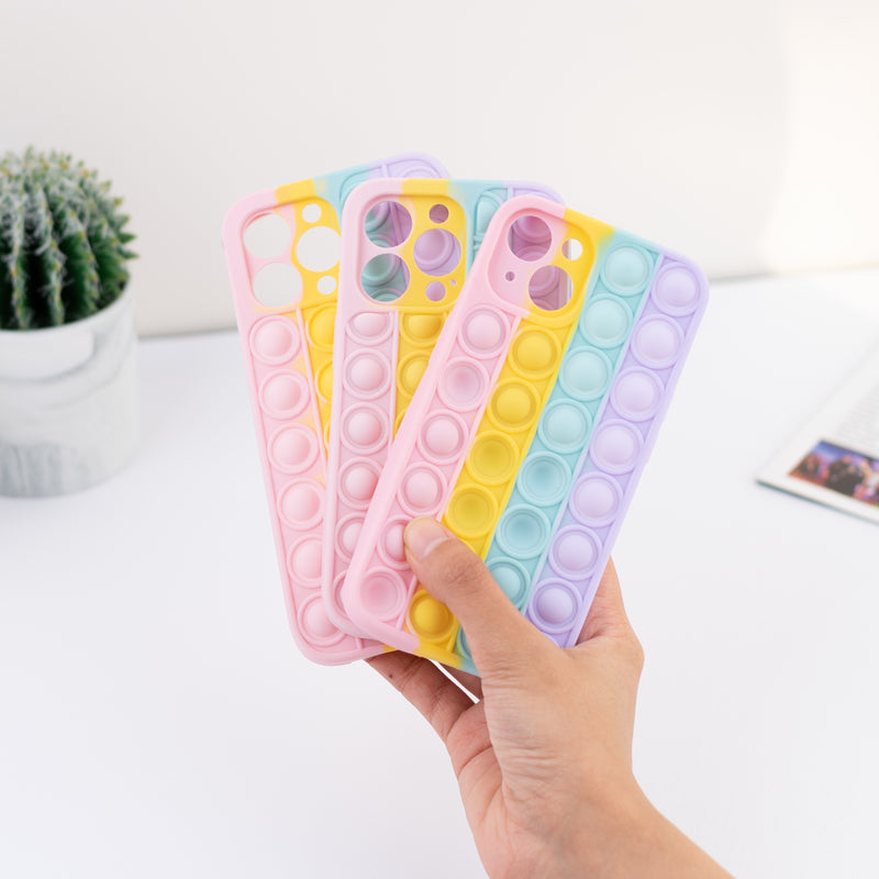 Apple iPhone Playful Pop It Premium Soft Silicone Case Mobile Phone Cases June Trading