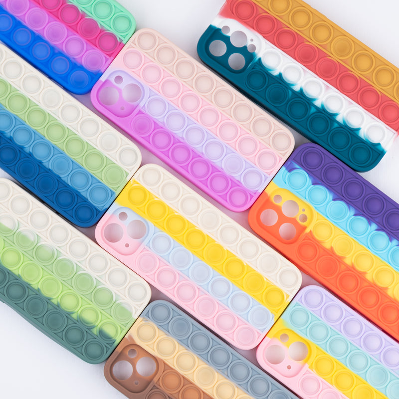 Apple iPhone Cute Pop It Premium Soft Silicone Case Mobile Phone Cases June Trading