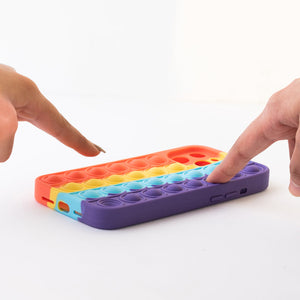 Apple iPhone Playful Pop It Premium Soft Silicone Case Mobile Phone Cases June Trading