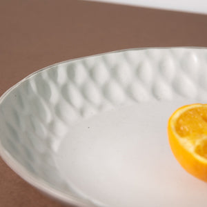 Subtle Hammered Texture Dinner Plate (9 Inches) Dinner Plates June Trading