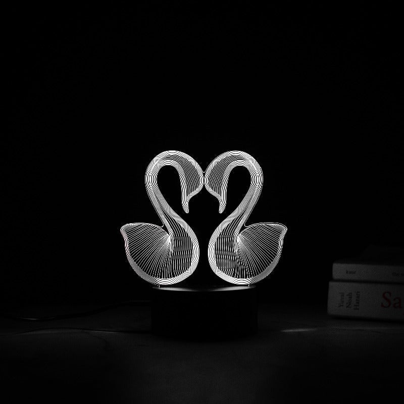 Swan 3D Light 3D Lights June Trading