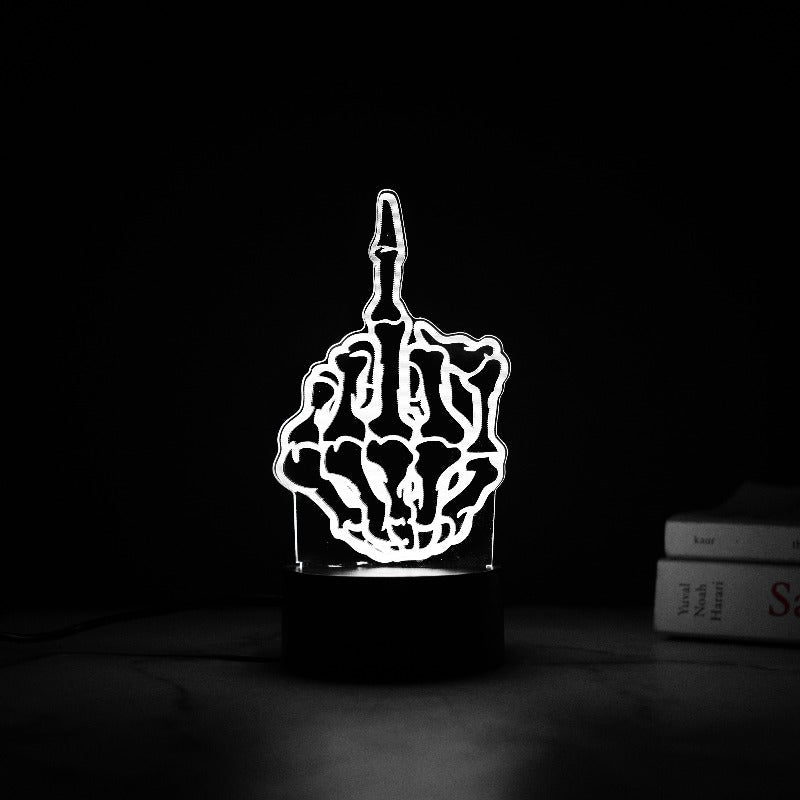 Middle Finger 3D Light 3D Lights June Trading