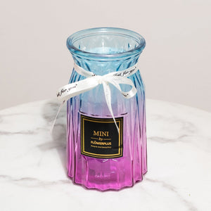 Ombre Modern Glass Vase Vases June Trading