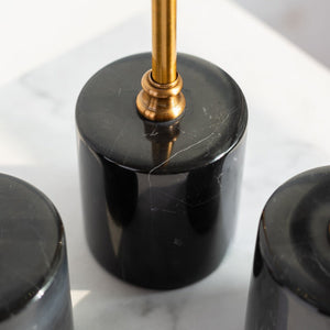 Gold Emerging Reindeer Statue Trio Set Artifacts June Trading