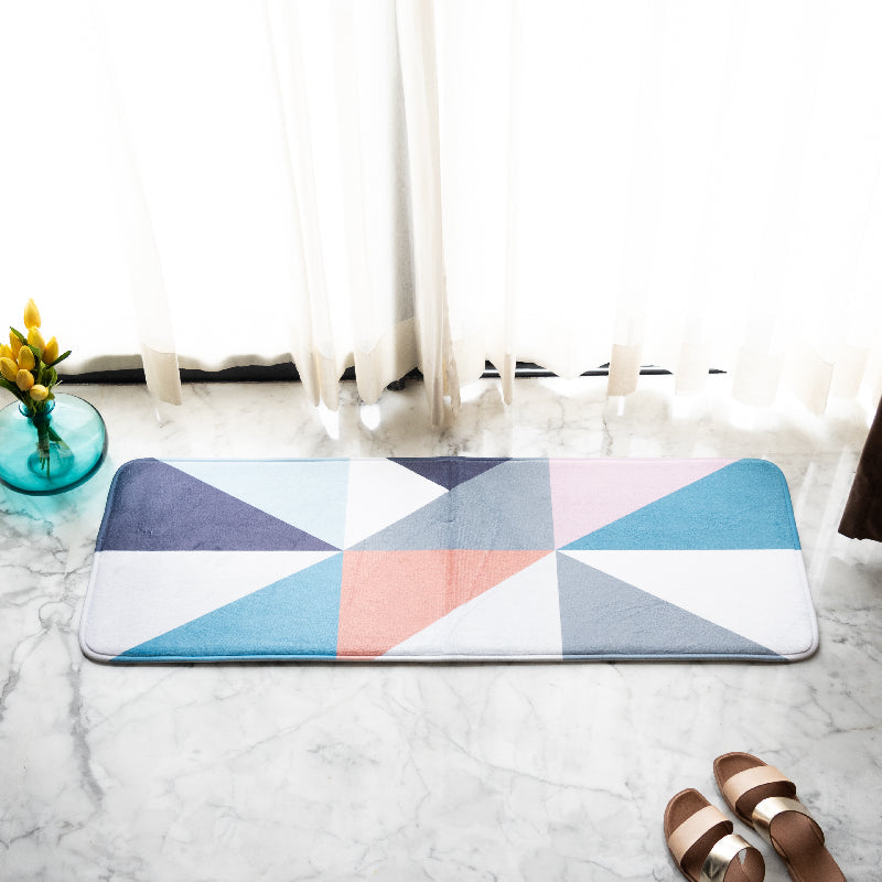 Colorful Angles Soft Feel Long Mat Runner Long Mats June Trading