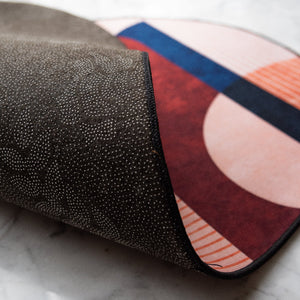 Artistic Patch Designer Oval Rugs Designer Oval Rugs June Trading