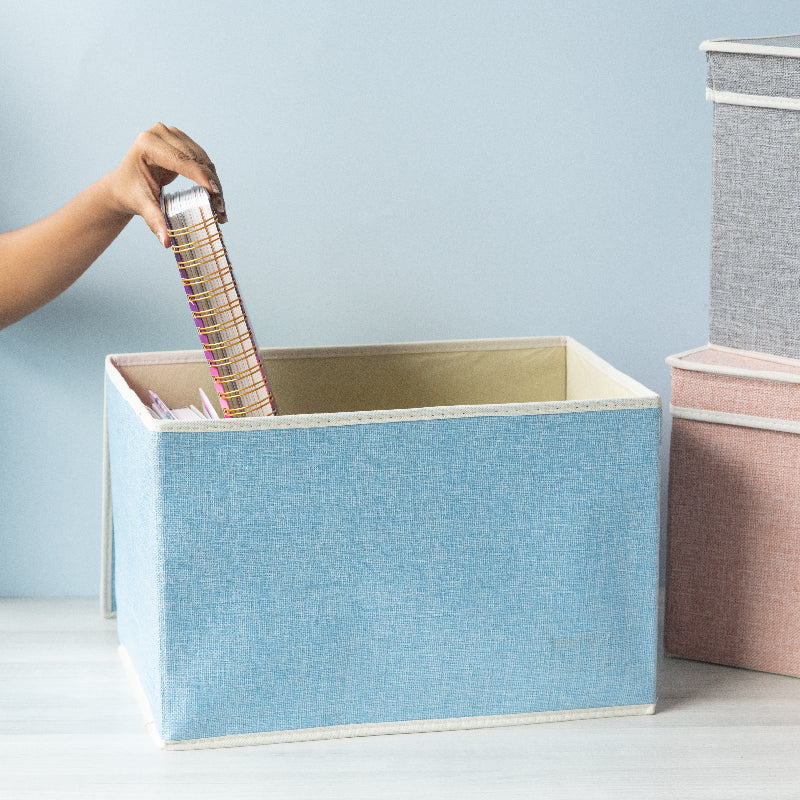 Soft-Hue Foldable Storage Organizer Basic Organisers ERL