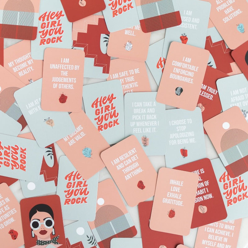 It's On - Affirmation Cards (Set of 50) Postcard June Trading