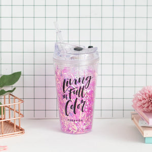 Splash Color Sipper Sippers June Trading Bright Pink