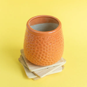 Embossed Planter - Resin Pot Planters June Trading