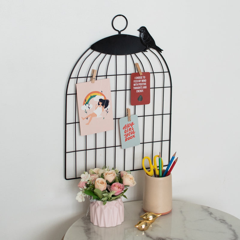 Bird Cage - Photo Holder Wall Grid Photo Holder Grid June Trading