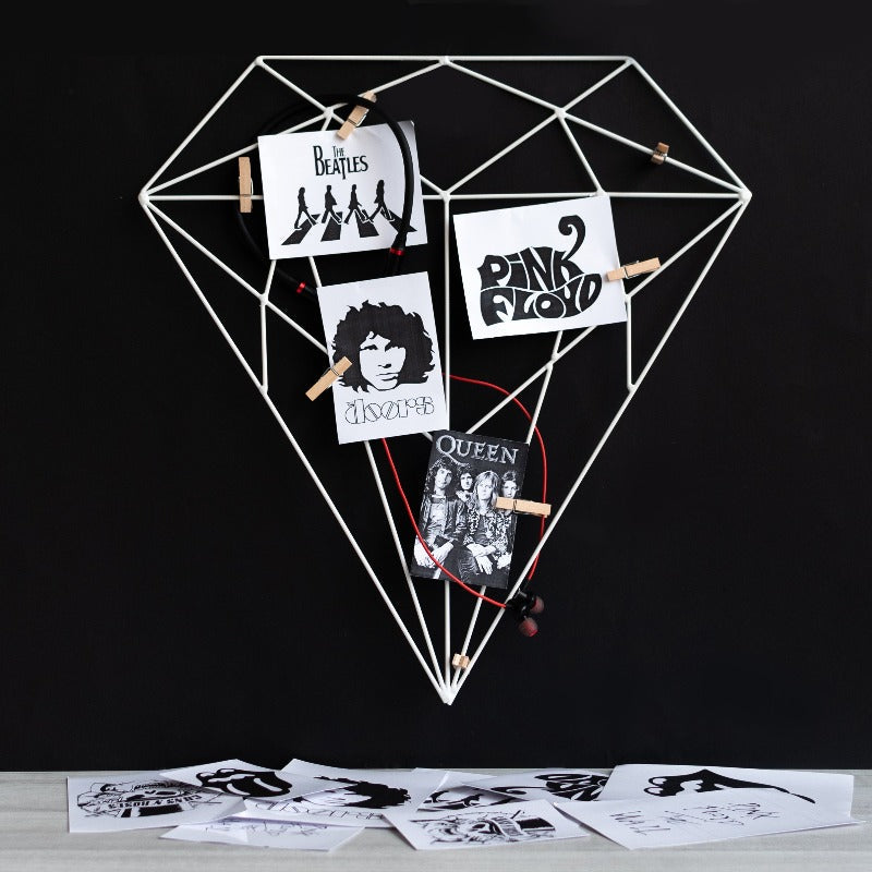 Diamond - Photo Holder Wall Grid Photo Holder Grid June Trading