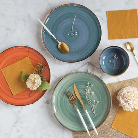 Gold Rimmed Dinner Plate Dinner Plates June Trading