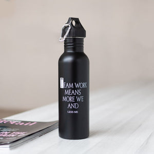 Metal Bottle With Motivational Quotes Bottles June Trading
