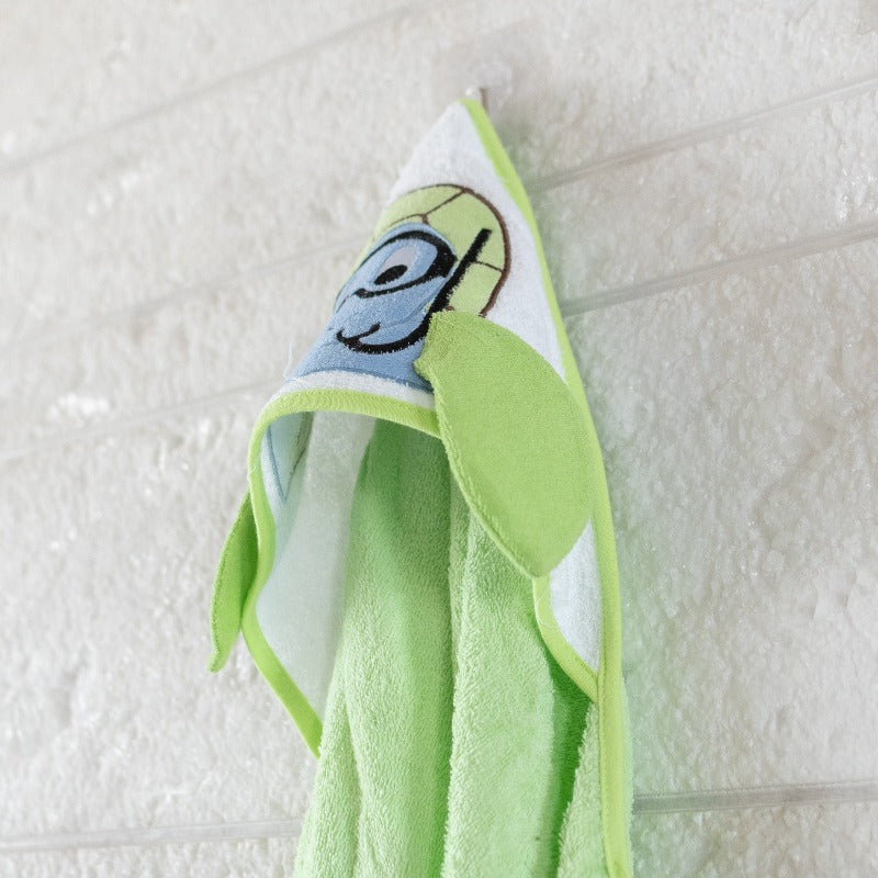 Baby Hooded Towel - Tortoise Baby Towels June Trading