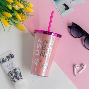 Summer Vibes Travel Sipper Sippers June Trading