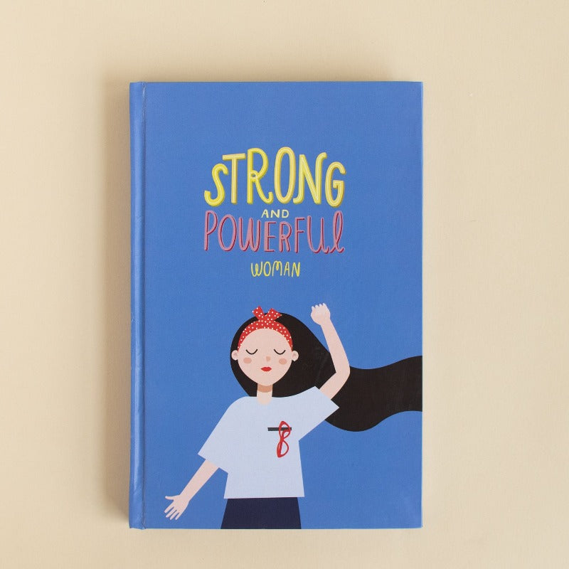 Strong Women Notebooks (Hard Cover) Notebooks June Trading Strong And Powerful