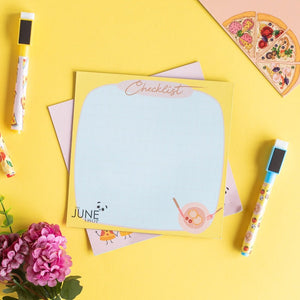 Checklist - Magnetic Board Sheet (Rewritable) Magnetic Board June Trading