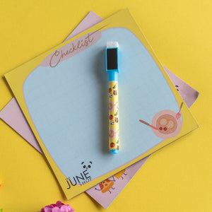 Checklist - Magnetic Board Sheet (Rewritable) Magnetic Board June Trading