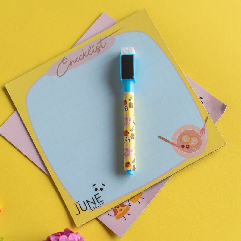 Checklist - Magnetic Board Sheet (Rewritable) Magnetic Board June Trading