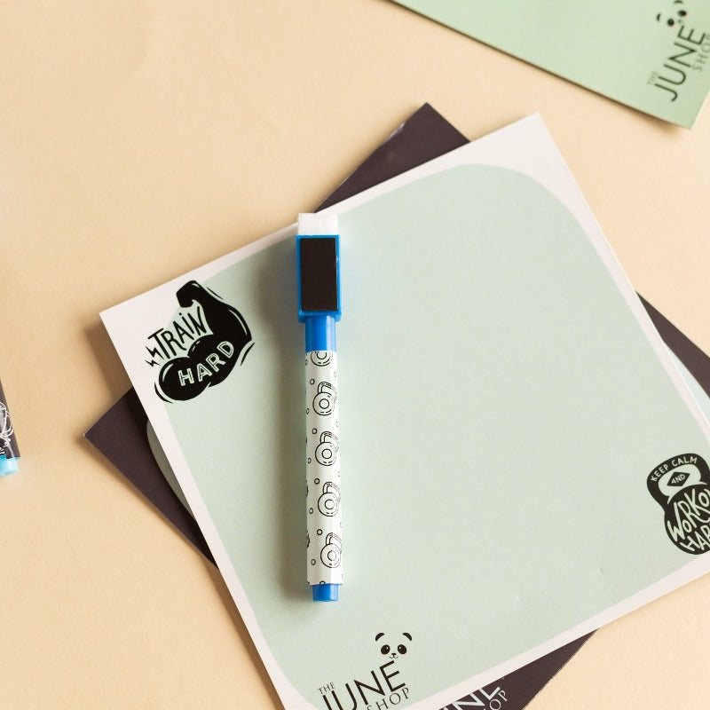 Train Hard - Magnetic Board Sheet (Rewritable) Magnetic Board June Trading