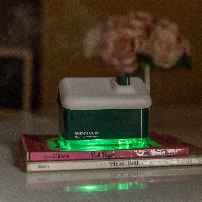 Home Humidifier Lamp Humidifiers June Trading Pine Green