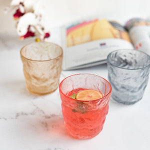 Frosted Glacier Glass (Set of 4) Glasses June Trading