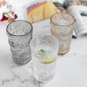 Premium Frosted Glacier Glass (Set of 4) Glasses June Trading