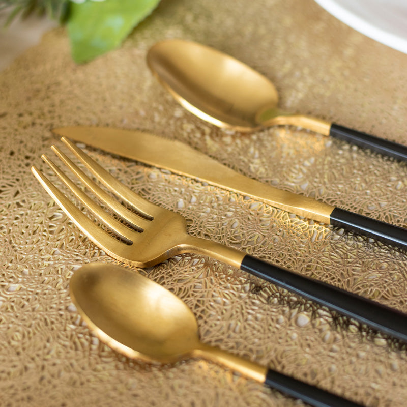 Noir Cutlery Set Cutlery June Trading