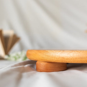 Wooden Circular Riser Utility June Trading