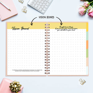 Undated Yearly Planner - Building My Empire Undated Planners June Trading