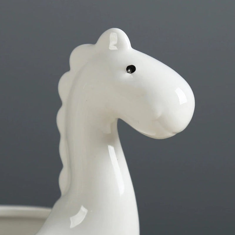 Dinosaur Ceramic Pot For Plants Planters June Trading