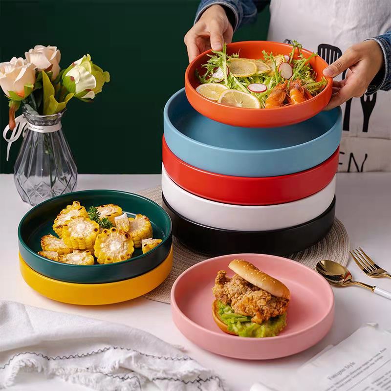 Solid Coloured Dinner Plate Dinner Plates June Trading