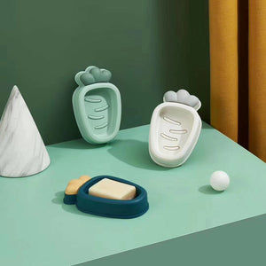 Carrot Soap Dish Soap Dish June Trading Paper White