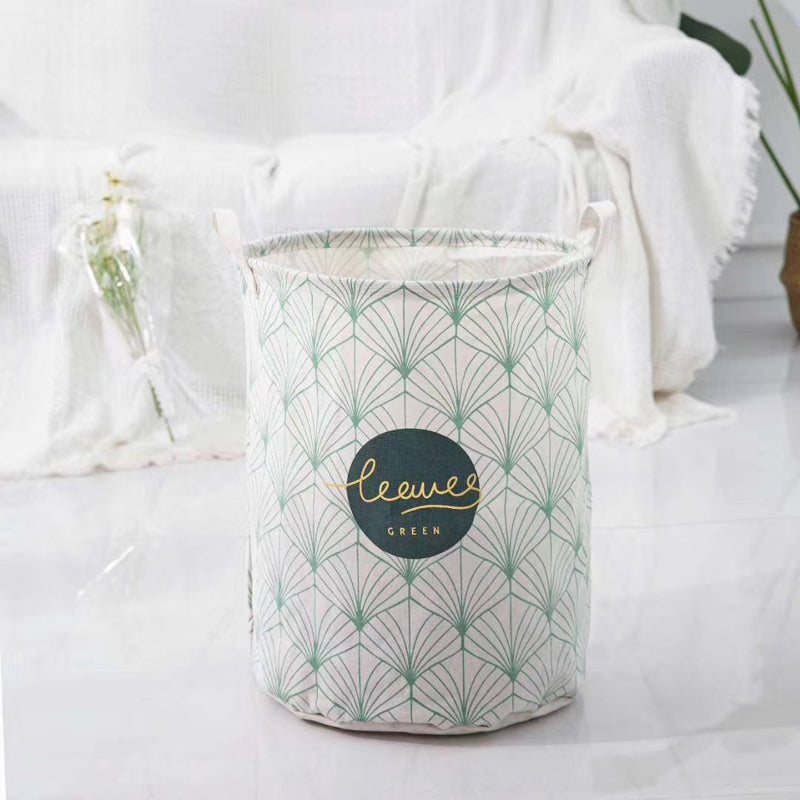 Tropical Print Laundry Basket Laundry Bag June Trading Abstract