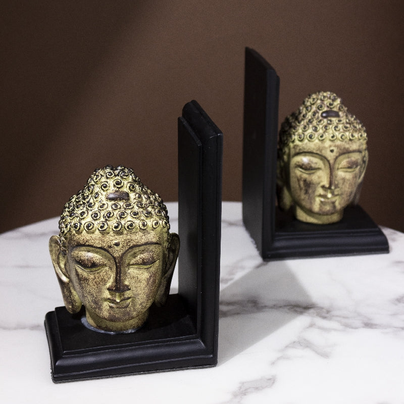 Seraphic Buddha Bookend Artifacts The June Shop
