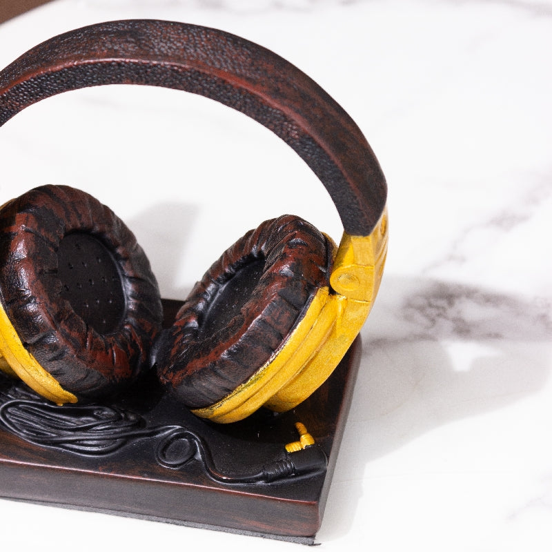 Music Speaks Golden Bookend Artifacts The June Shop