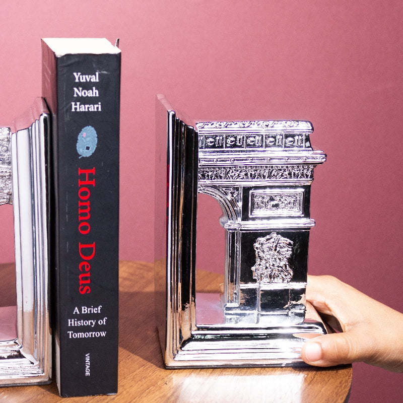 Arc de Triomphe Sterling Bookend Artifacts The June Shop