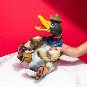Jayus Gentleman Duck Sculpture Artifacts The June Shop