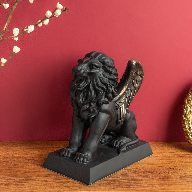 Angel Leandre Monochrome Figurine Artifacts The June Shop Pitch Black