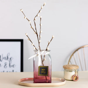 Iridiscent Gradient Glass Vase Vases June Trading