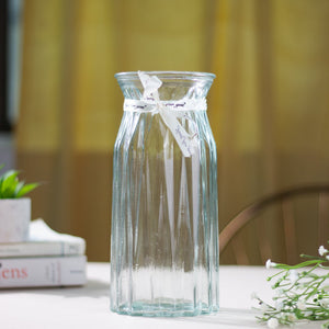 European Style Tall Glass Vase Vases June Trading Steer Clear