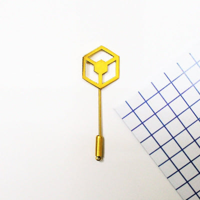 The Geometric Hex Pin Pins Pin It Up   