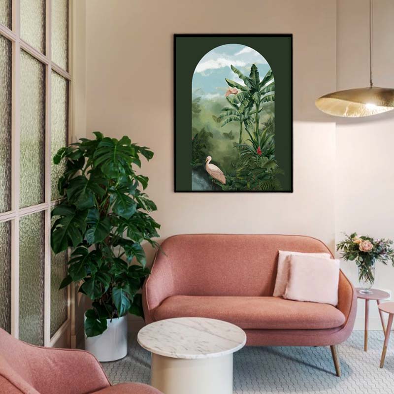 Tropical Jungle (B) Wall Art
