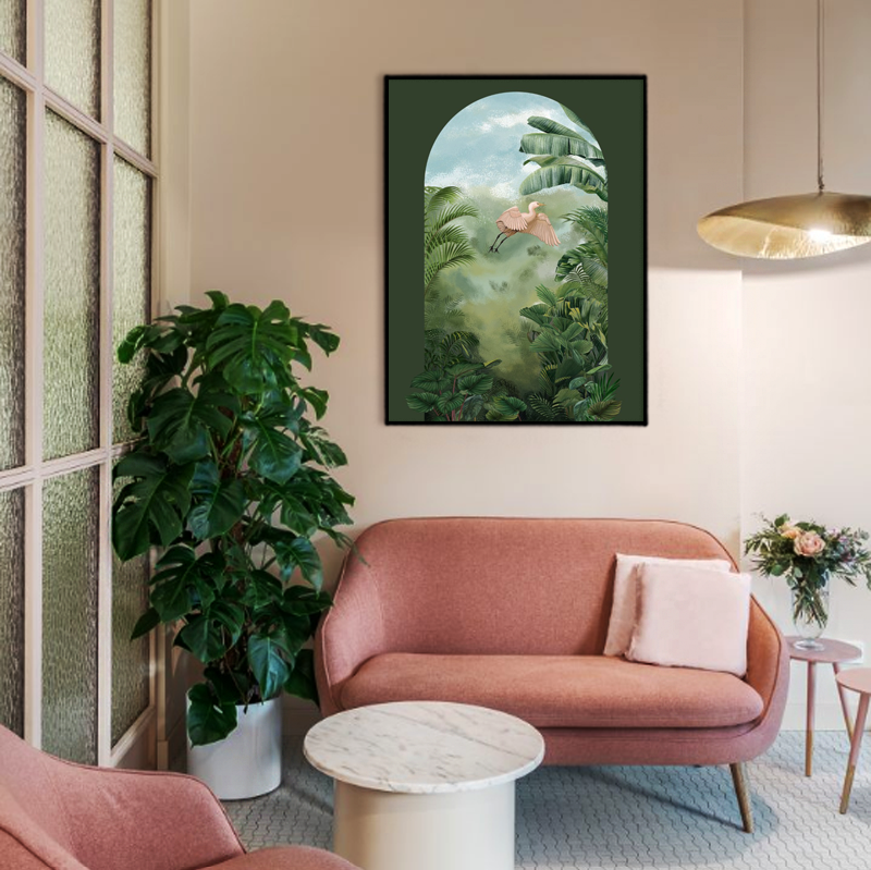 Tropical Jungle (A) Wall Art