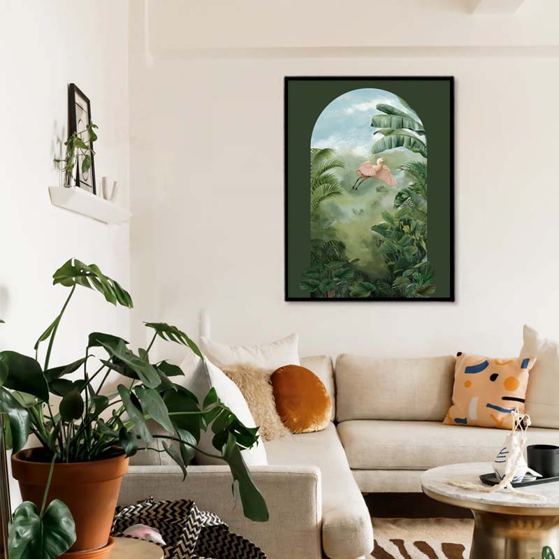 Tropical Jungle (A) Wall Art
