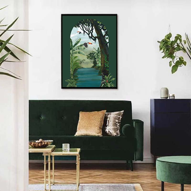 Tropical Jungle (F) Wall Art