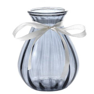 Rustic Decorative Vase Vases June Trading Black (Without Ribbon)